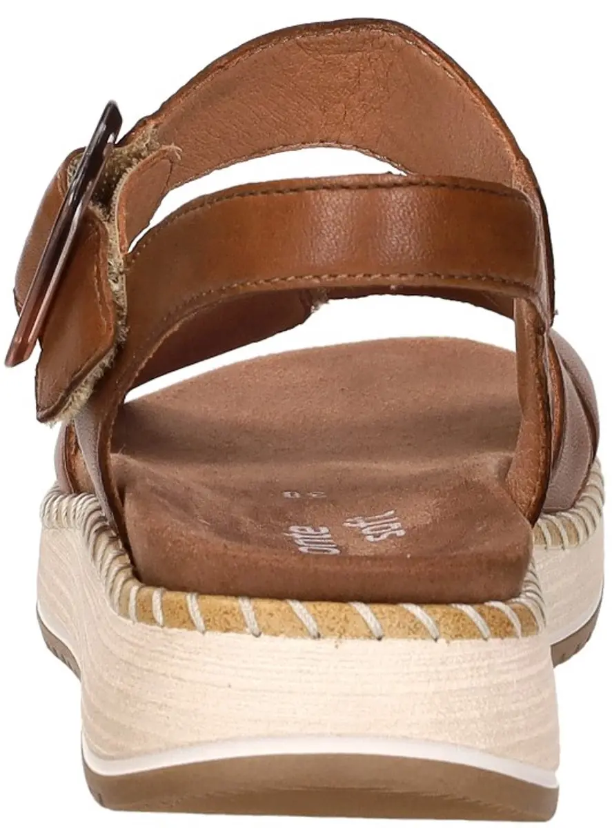 Remonte D3J52-24 Sandalen Dames - Cognac/Naturel - 36 - afbeelding 6 van 6