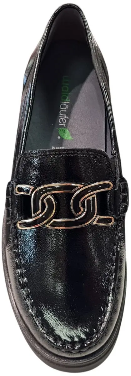 Wäldlaufer Dames Instappers H 723511 143 001 - Zwart - 41