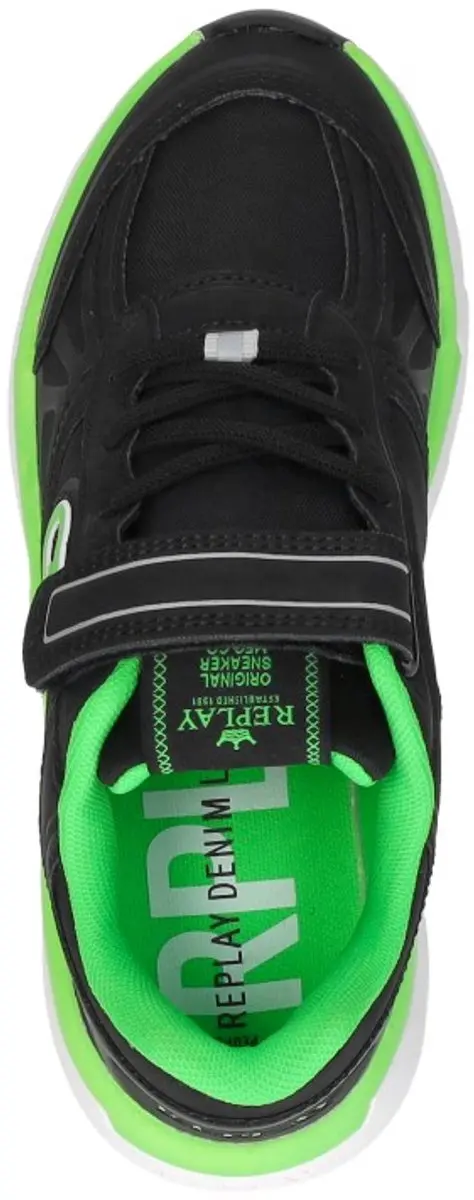 Replay Christal JR Boy 5 Sneakers Laag - Zwart - 37 - afbeelding 5 van 6