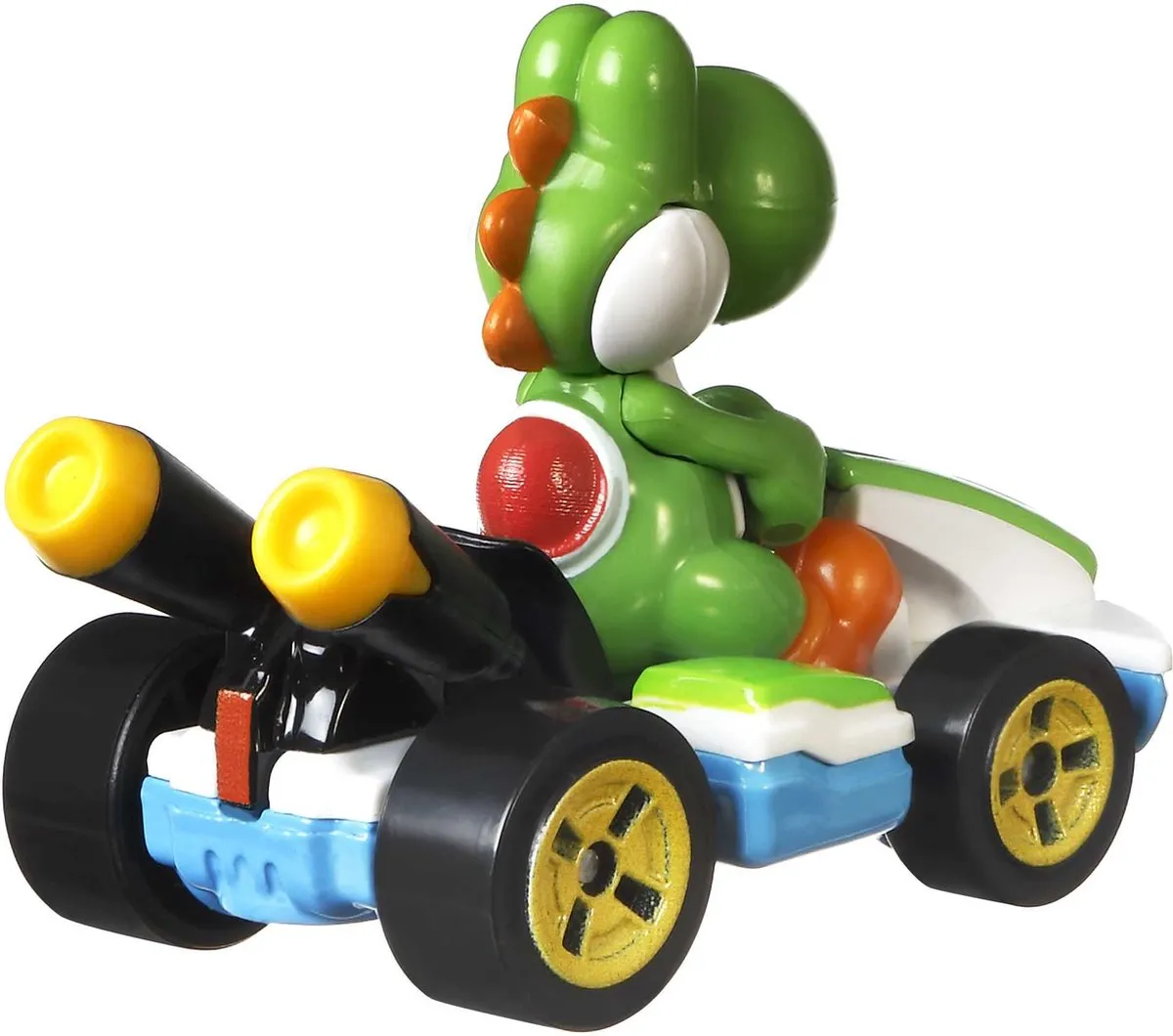 Hot Wheels Mario Kart Yoshi Standard Kart GLP38 - Multicolor