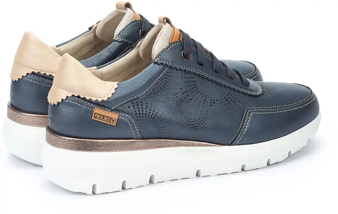 Pikolinos Rueda Damestrainers 37 - Blauw/Wit - afbeelding 5 van 6