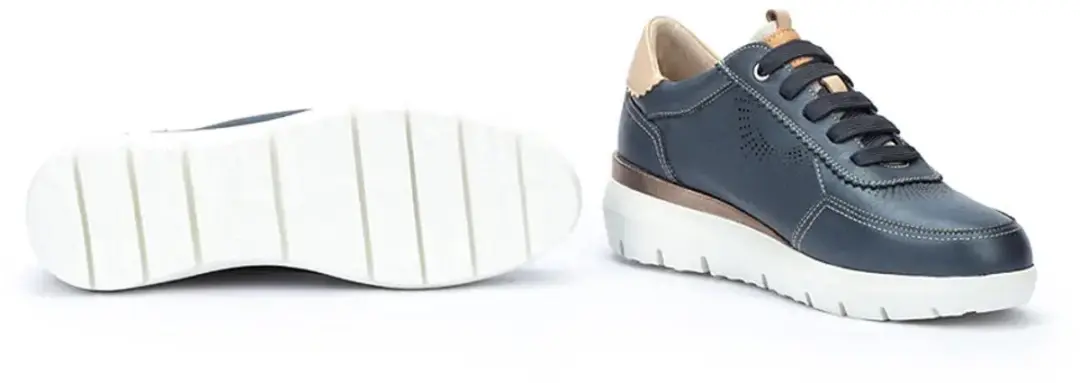 Pikolinos Rueda Damestrainers 37 - Blauw/Wit - afbeelding 3 van 6