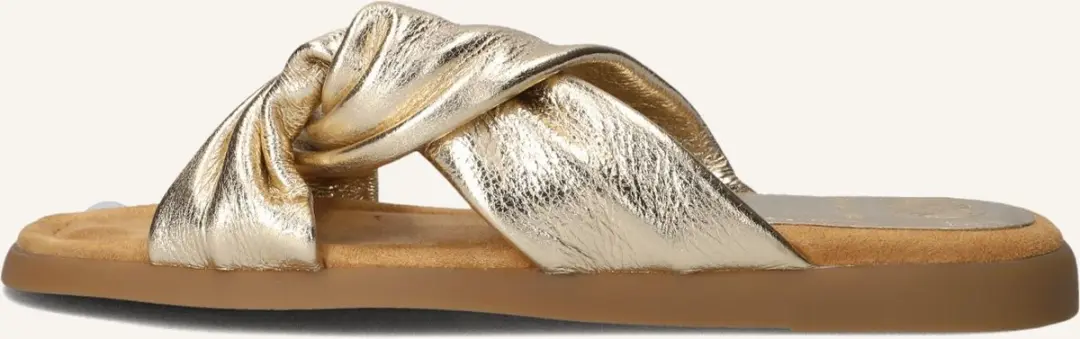 Unisa Camby Slippers Dames - Goud - Maat 39 - afbeelding 3 van 6