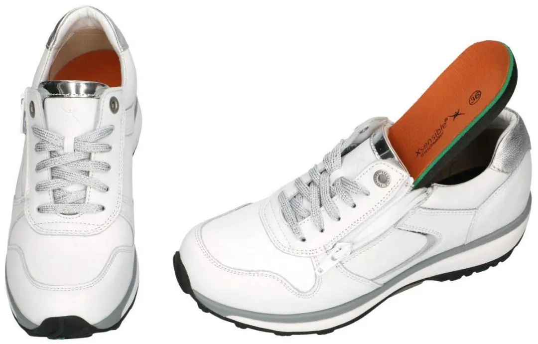 Xsensible Vrouwen Lage Sneakers 30042.3 Jersey - Wit - Maat 36 - afbeelding 3 van 6