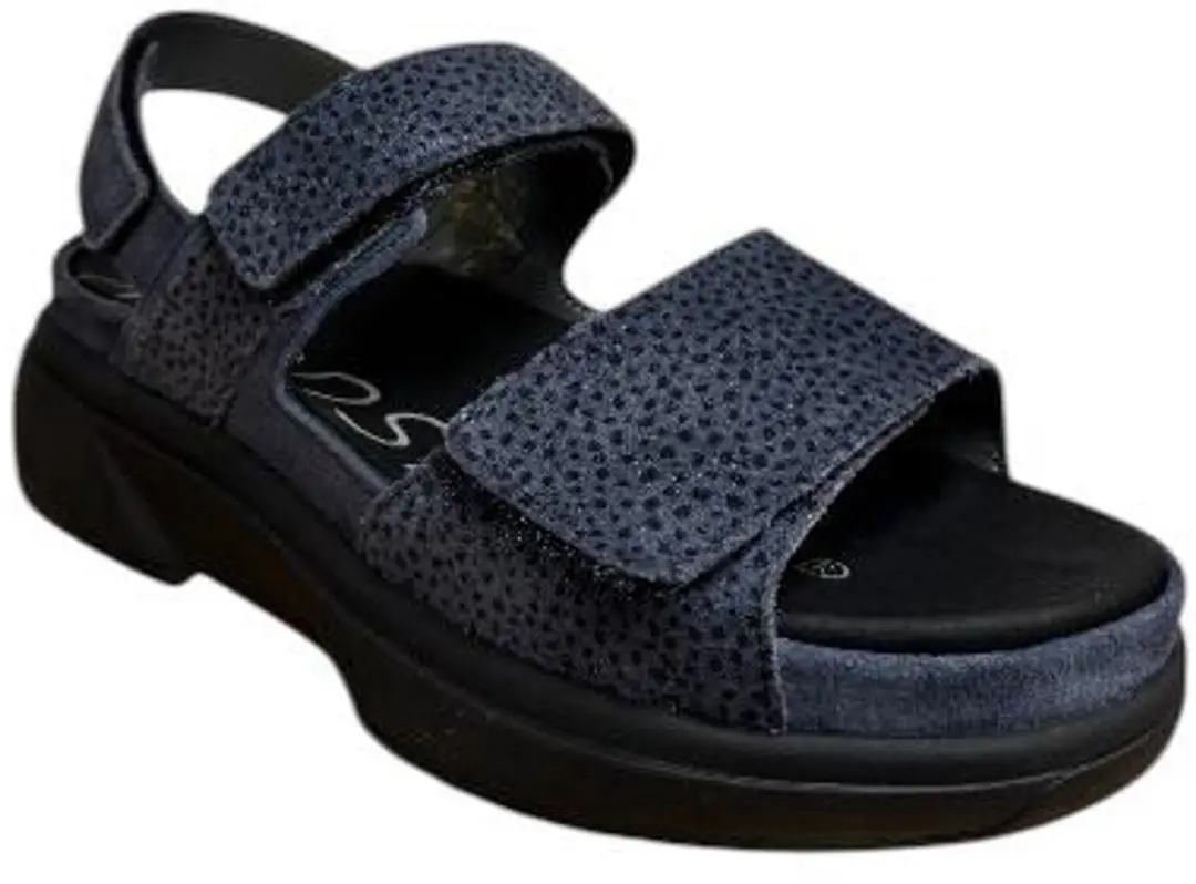 Xsensible Aruba Stretchwalker Sandalen - Dames 38 - Blauw - afbeelding 2 van 6