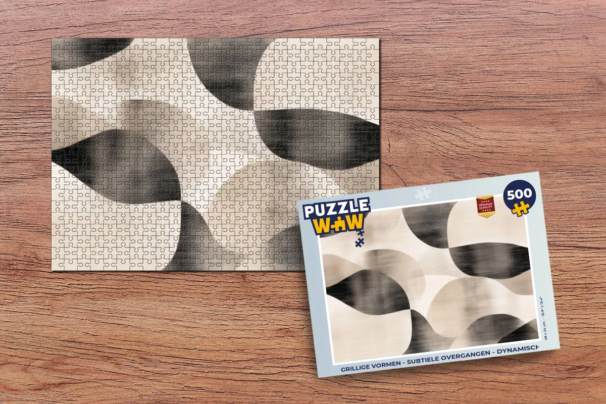 PuzzleWow Legpuzzel 500 Stuks - Dynamisch