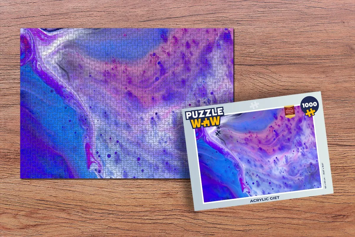 PuzzleWow Legpuzzel 1000 Stuks Multicolor