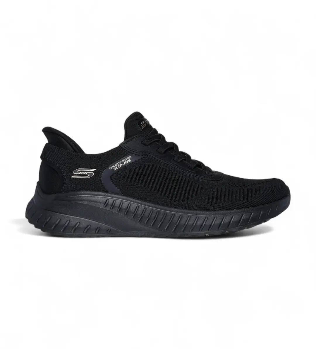 Skechers Slip-Ins Bobs Squad Chaos Dames Sneakers - Zwart