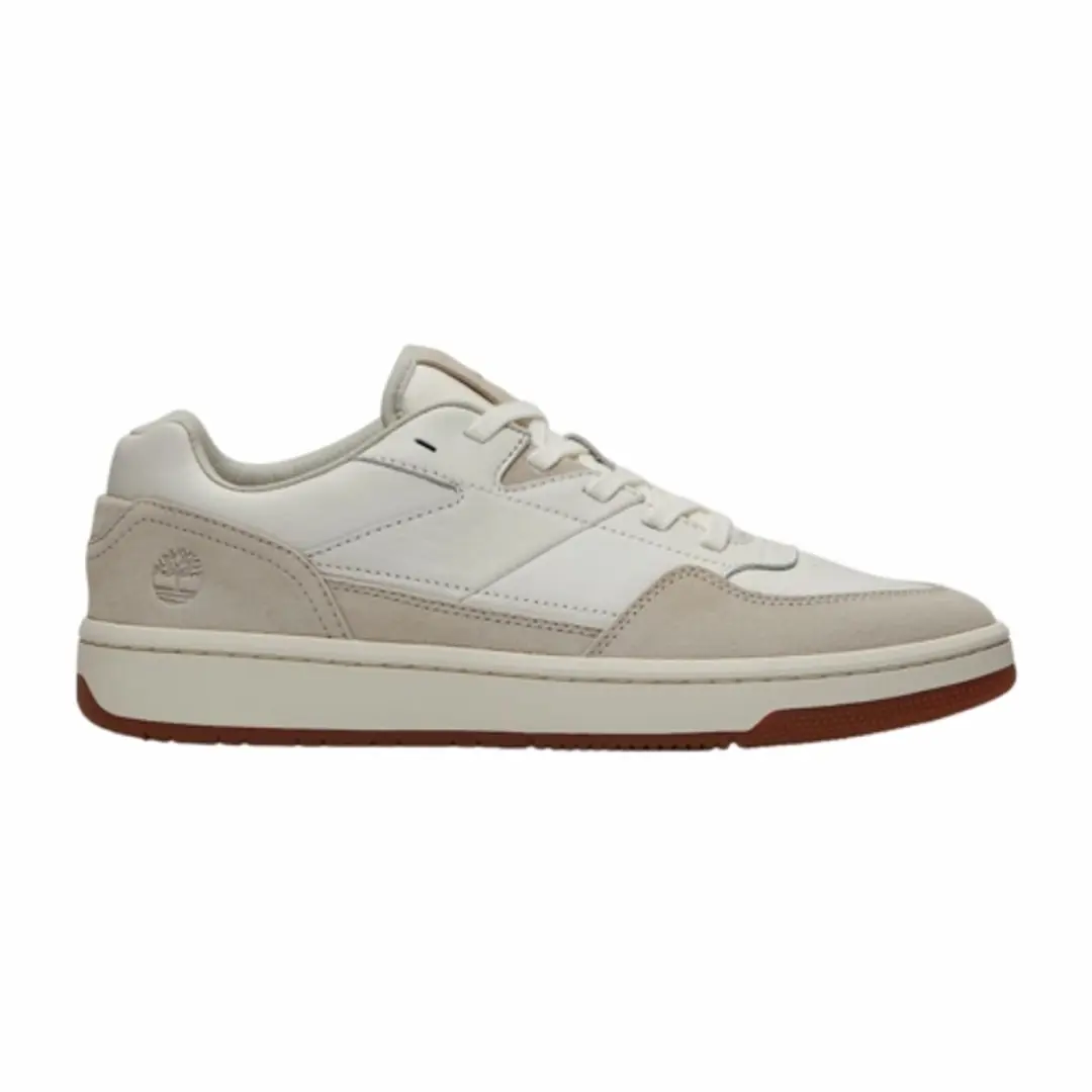 Timberland Men Jackson Court Low Lace Sneaker Natural Full Grain W Nat-Schoenmaa