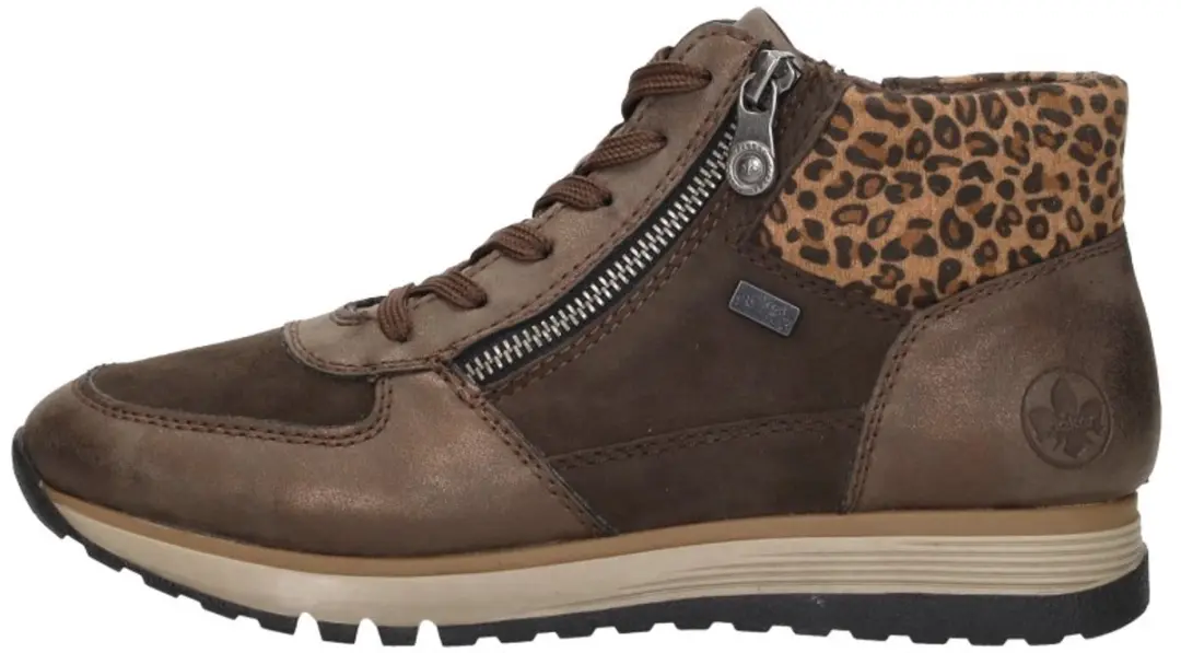 Rieker Veterboots bruin Synthetisch - Maat 38