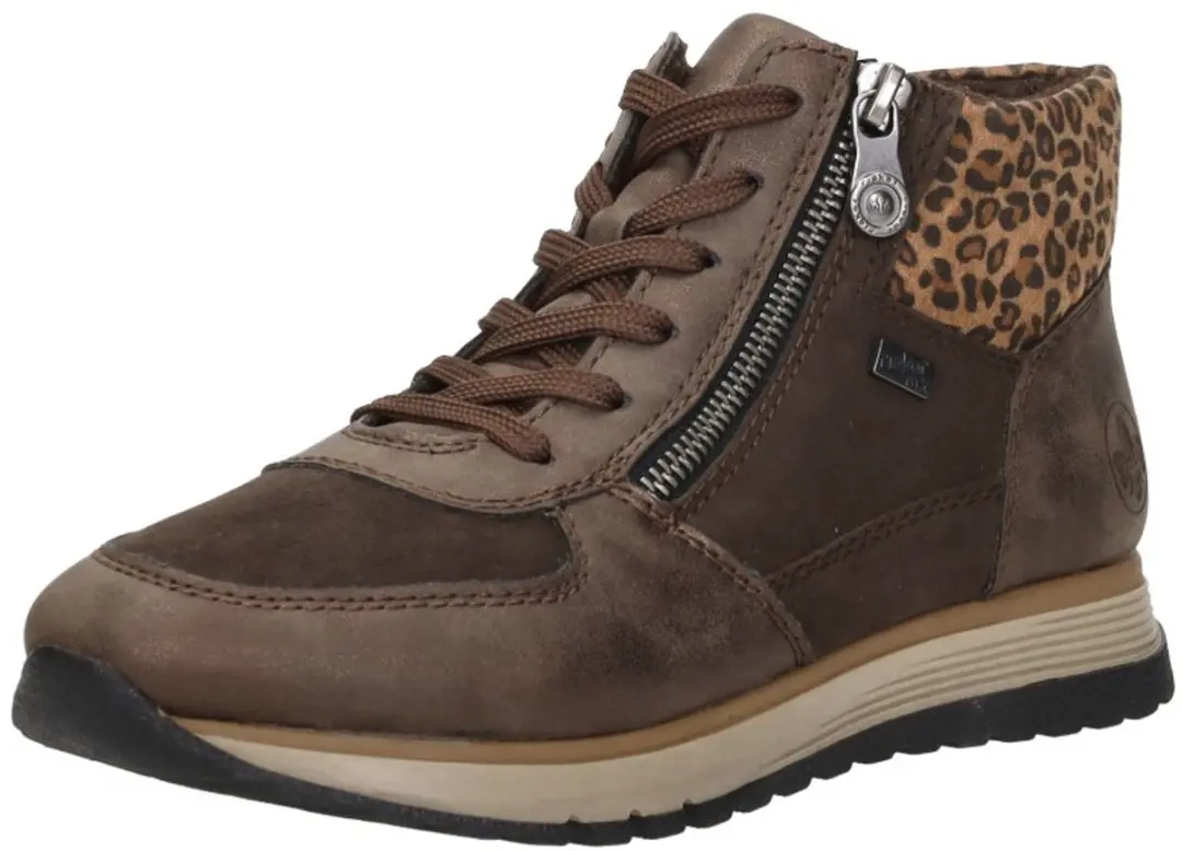 Rieker Veterboots bruin Synthetisch - Maat 38