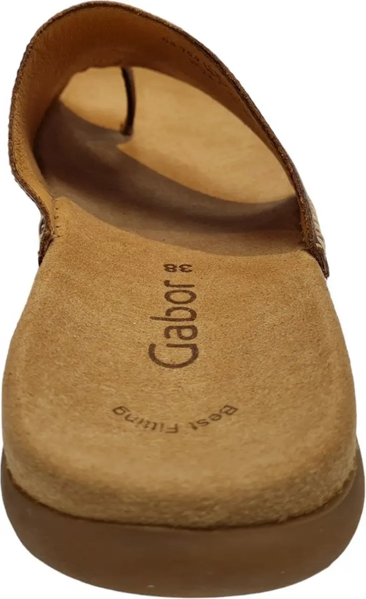 Gabor Dames Slippers - Bruin - 43 - afbeelding 4 van 6