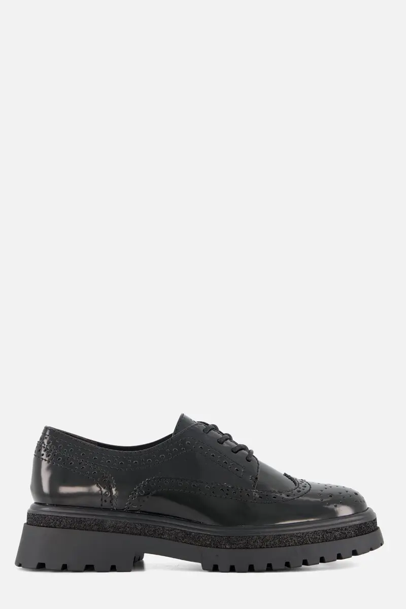 Tamaris Veterschoenen zwart Synthetisch