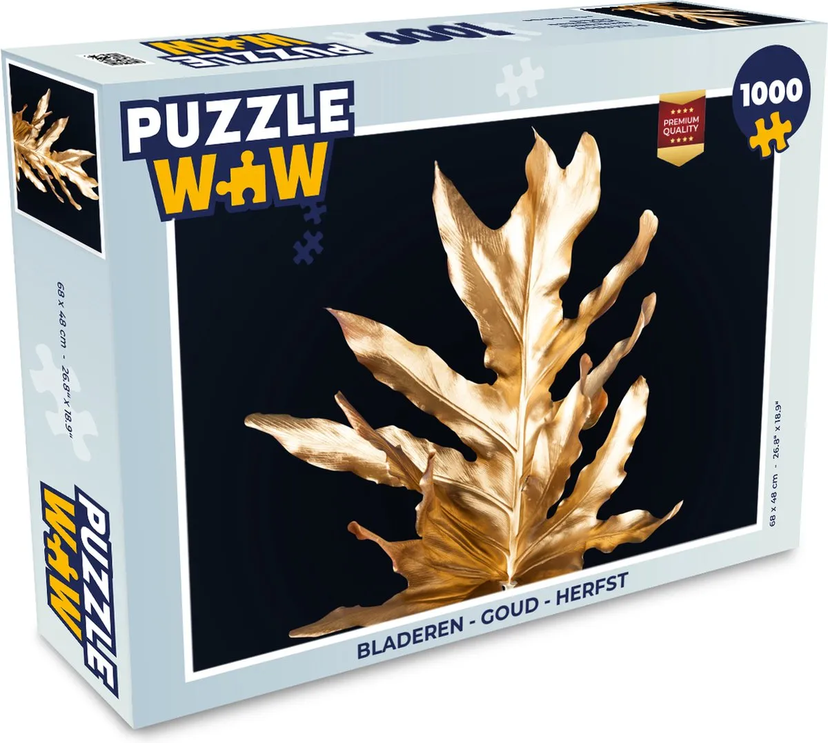 PuzzleWow Herfst Natuur Legpuzzel 1000 Stuks - Multicolor