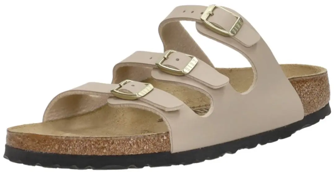 Birkenstock Florida Sandcastle BF Teenslipper 37 - Wit/beige - afbeelding 4 van 6