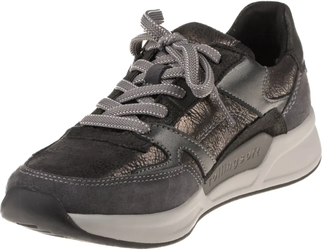 Gabor Rollingsoft 76.958 Sneaker - Grijs - Maat 40 - afbeelding 3 van 6