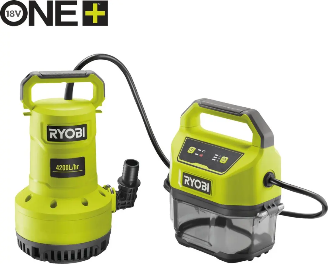 Ryobi One+ accu Dompelpomp body RY18SPA-0
