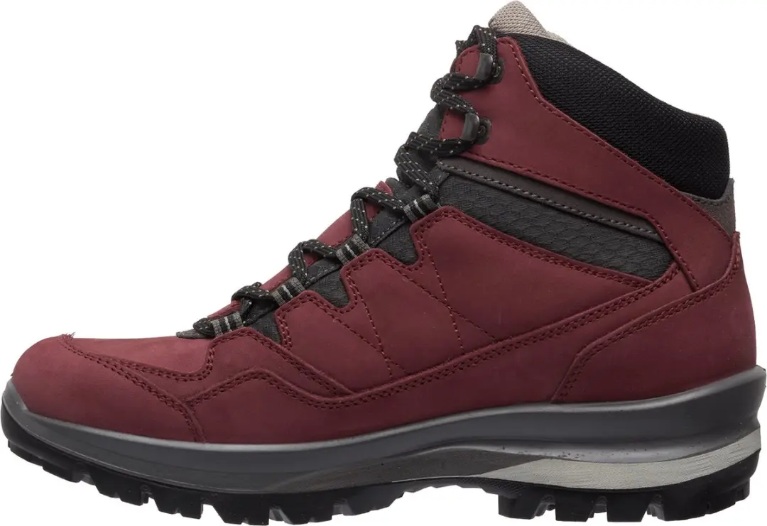 Grisport Bari Mid Wandelschoenen Dames - 42 - Burgundy