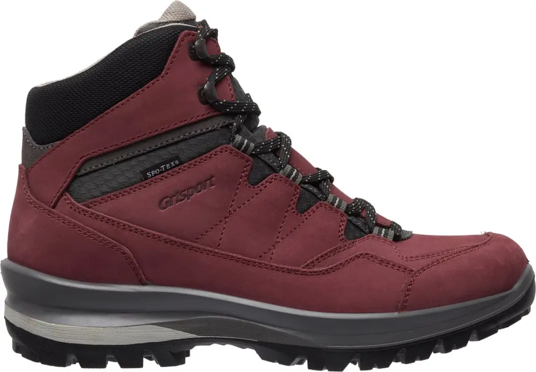 Grisport Bari Mid Wandelschoenen Dames - 42 - Burgundy