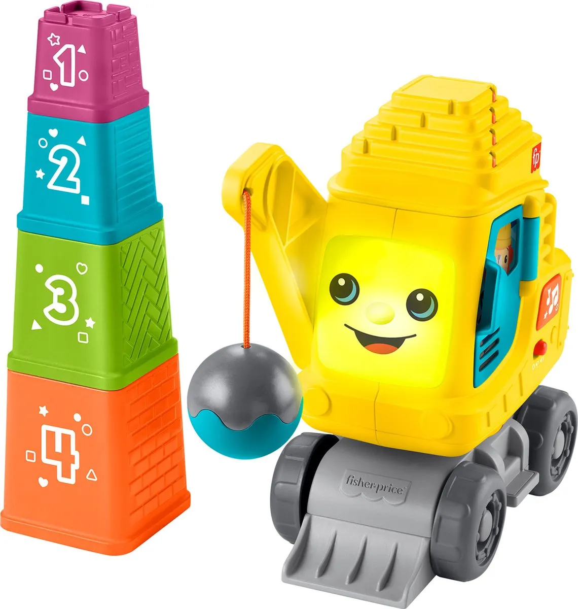 Fisher Price Count & Stack Crane JFF16