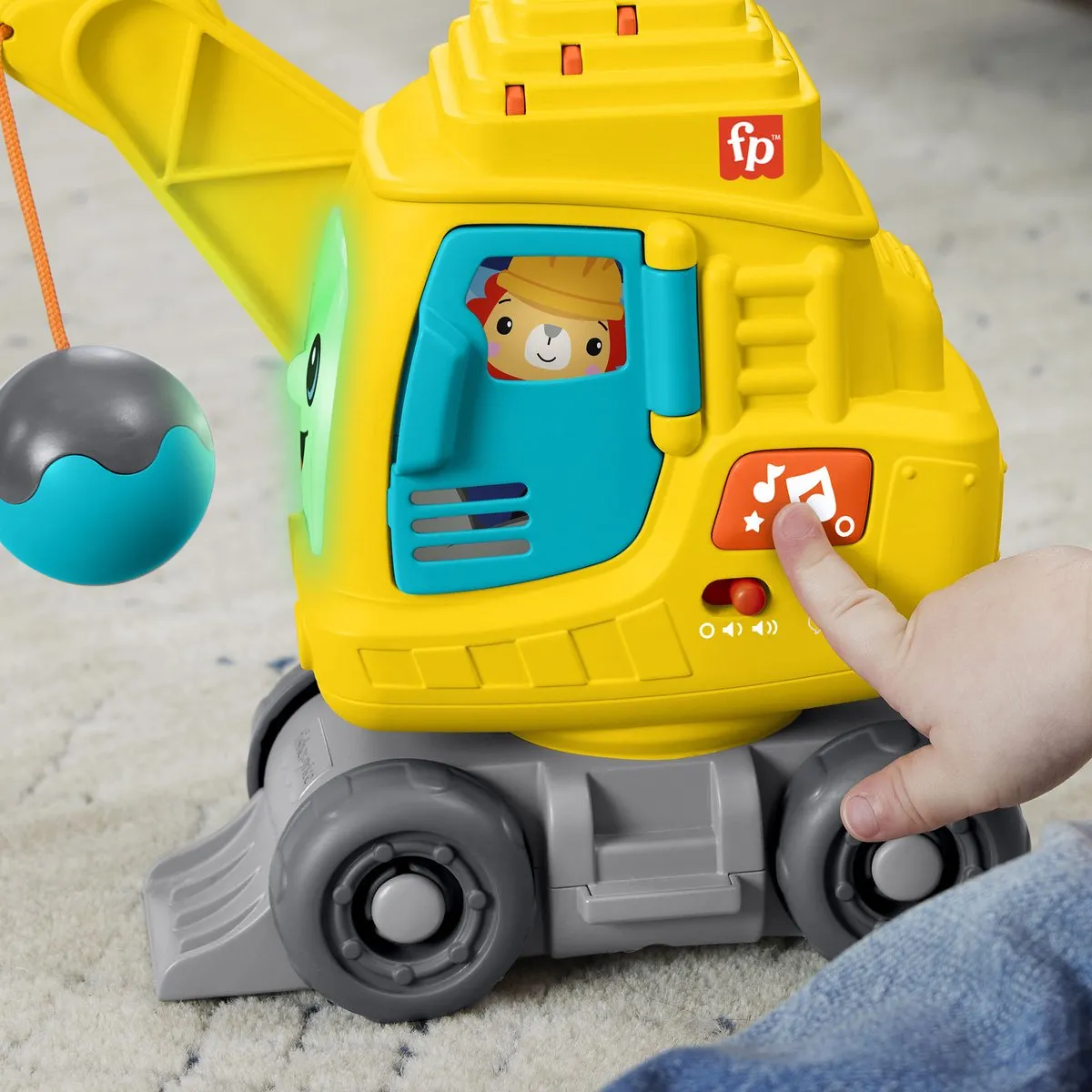 Fisher Price Count & Stack Crane JFF16 - Meerkleurig - afbeelding 5 van 6