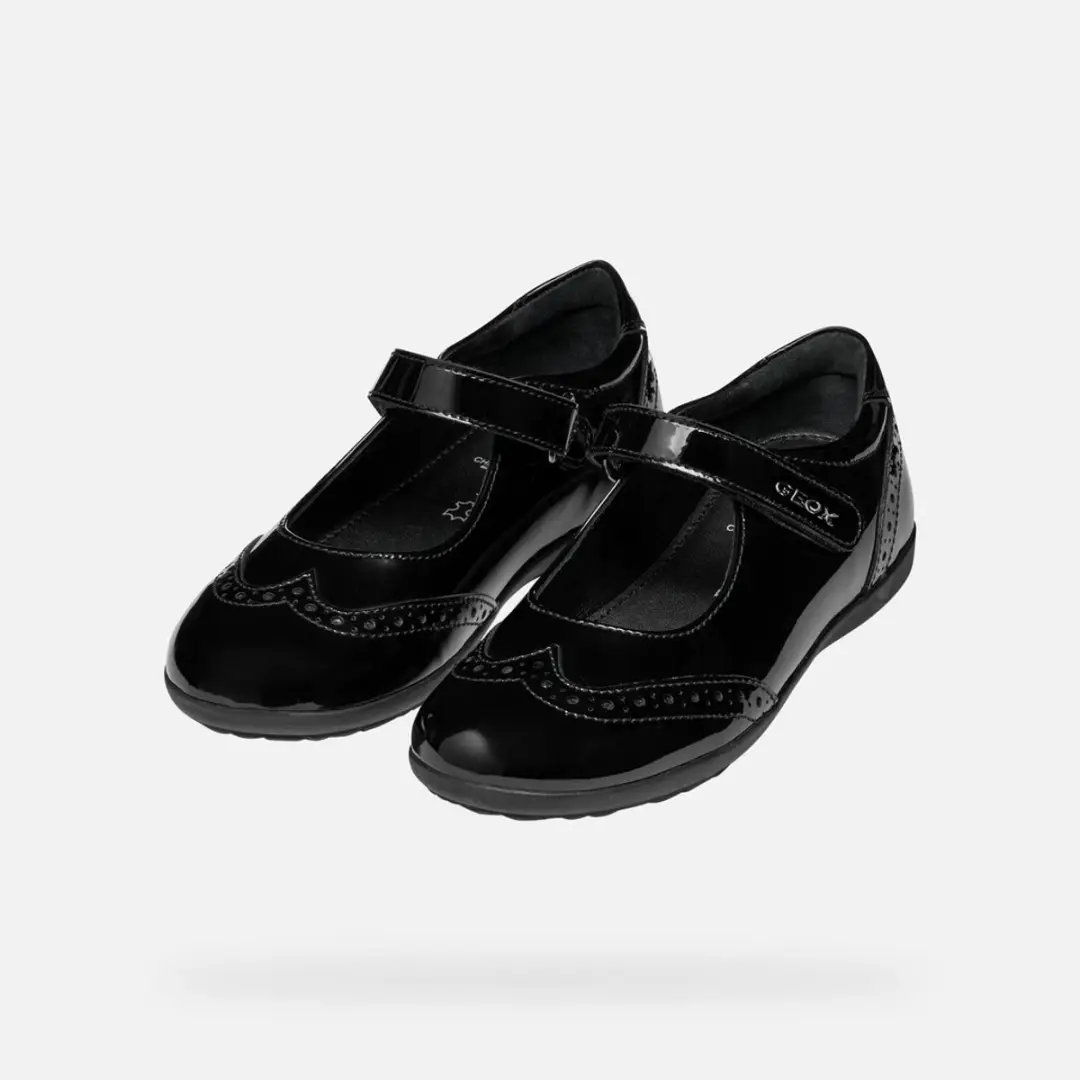 Geox Iberide Meisjes Veterschoenen 33 - Zwart - afbeelding 6 van 6