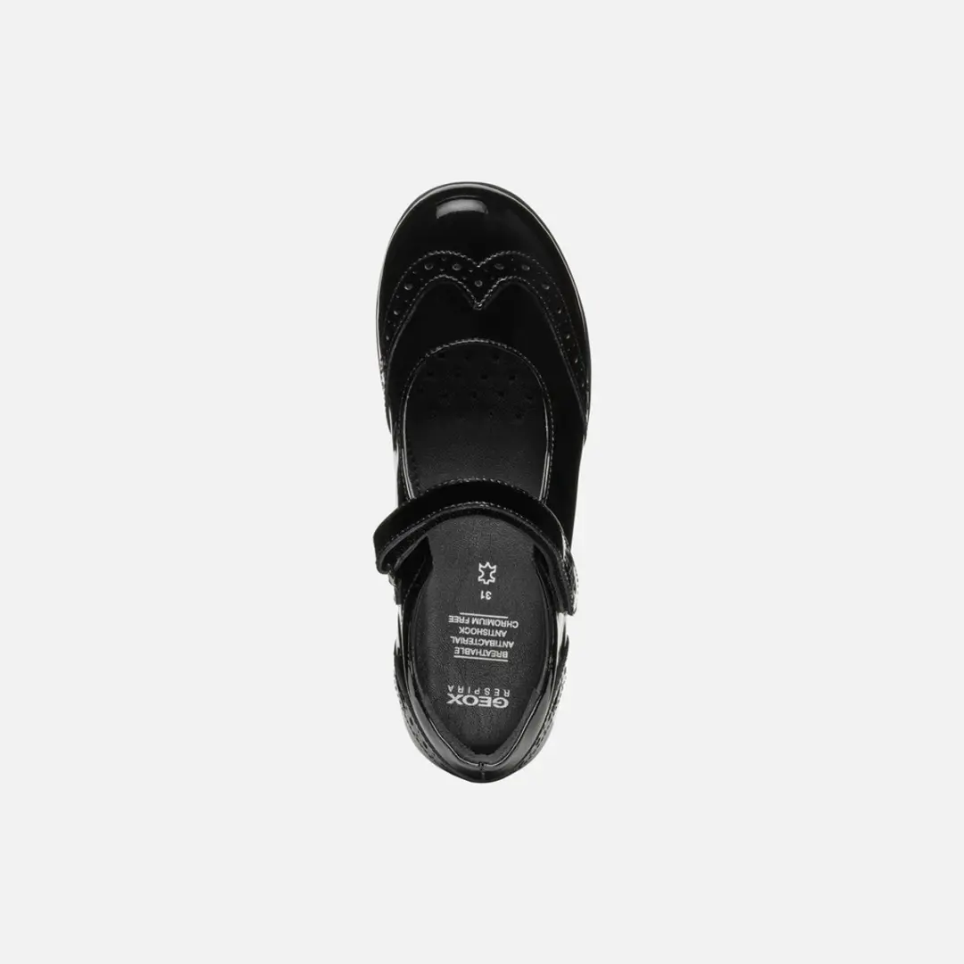 Geox Iberide Meisjes Veterschoenen 33 - Zwart - afbeelding 5 van 6