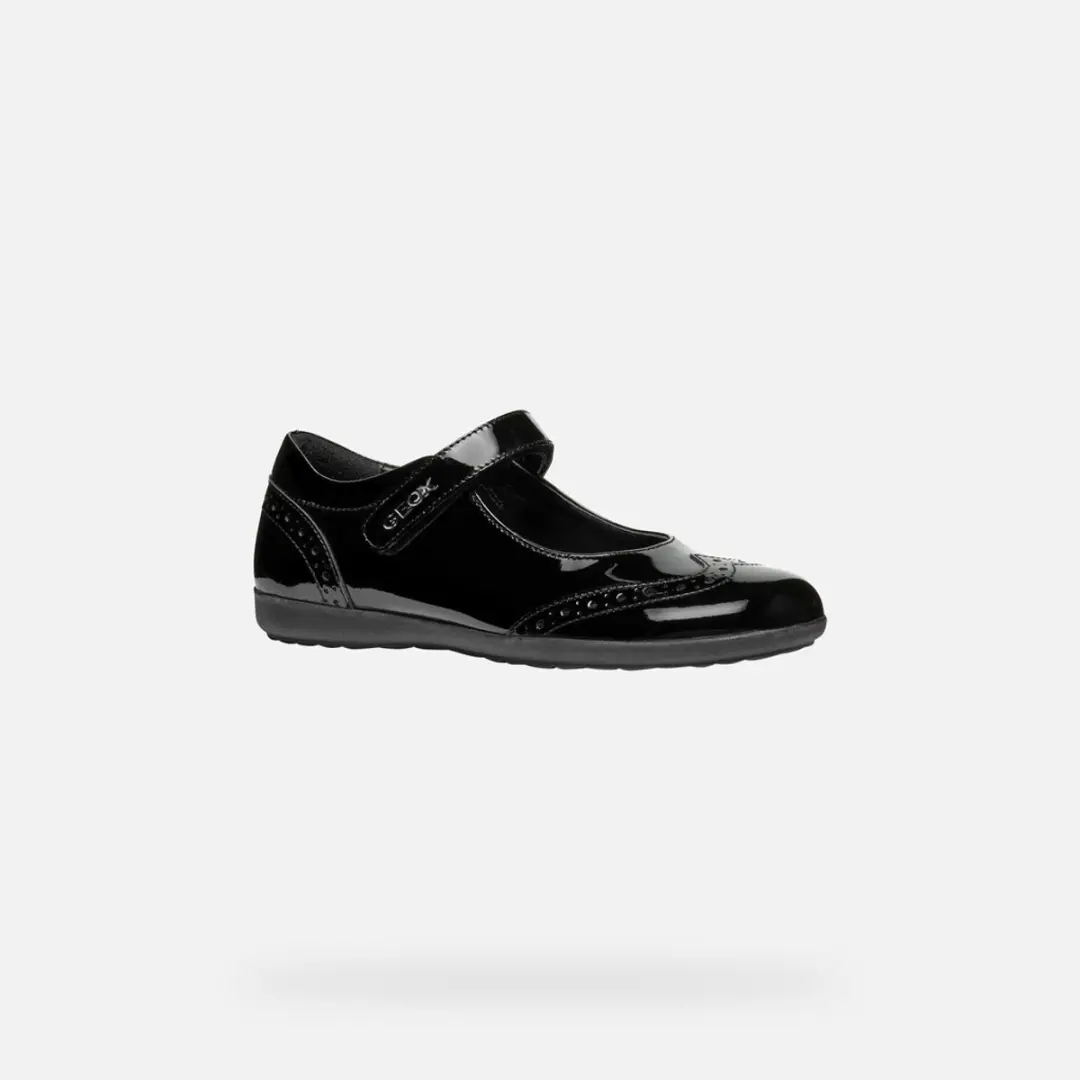 Geox Iberide Meisjes Veterschoenen 33 - Zwart - afbeelding 3 van 6