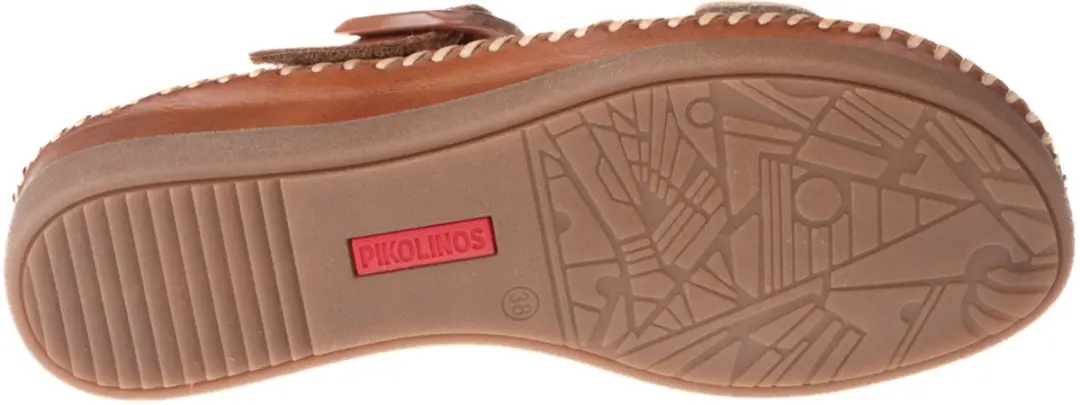 Pikolinos Sandaal Cadaques W8K 0555C1 Brandy Bruin Brons Combi maat 41