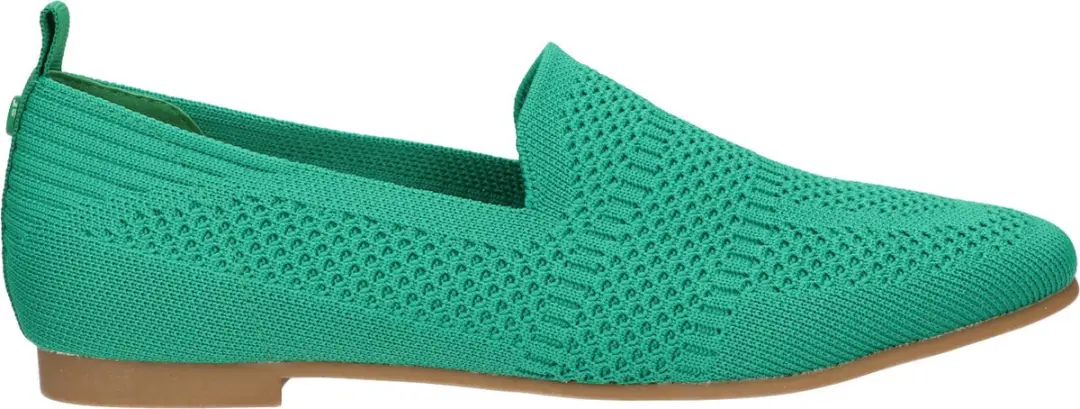 La Strada Loafer Groen Knitted - Damesschoenen - Maat - 36