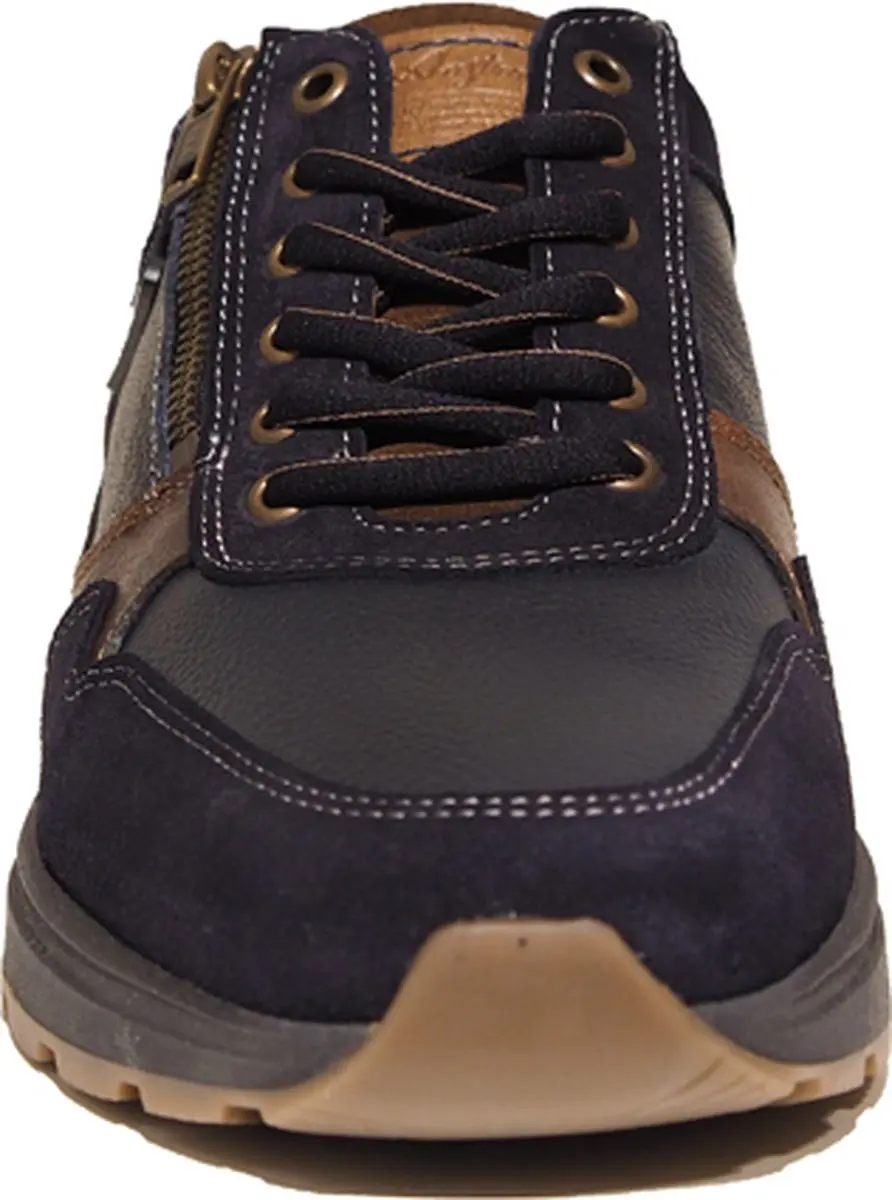 Australian Connery SJS Blue Cognac Brown Heren Sneakers - Multi - 43
