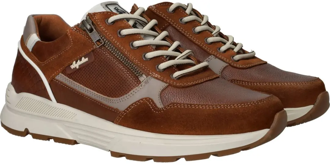 Australian Connery Heren Sneakers - Maat 46 Cognac