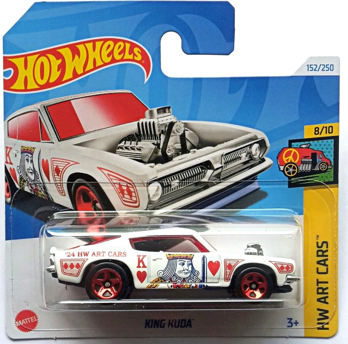 Hot Wheels King Kuda Art Car 1:64