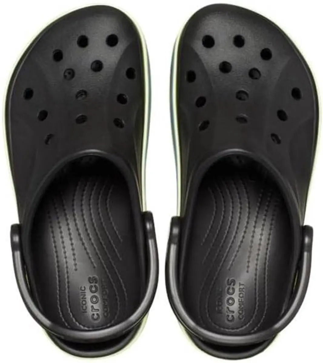 Crocs Bayaband Sportband Clogs Kids Black/Multi Maat 30/31 US C13