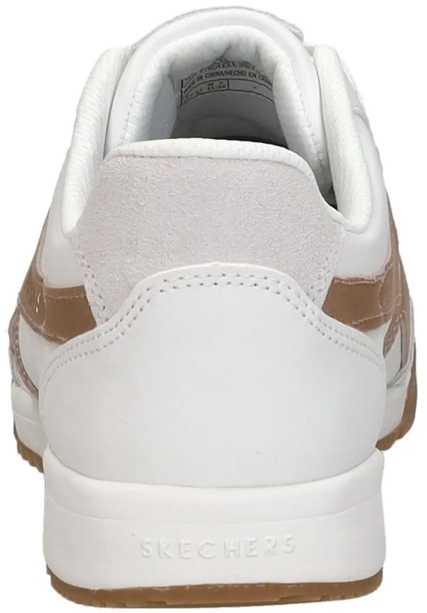 Skechers Zinger Metallic Roads Sneakers 107408 - Wit - afbeelding 6 van 6