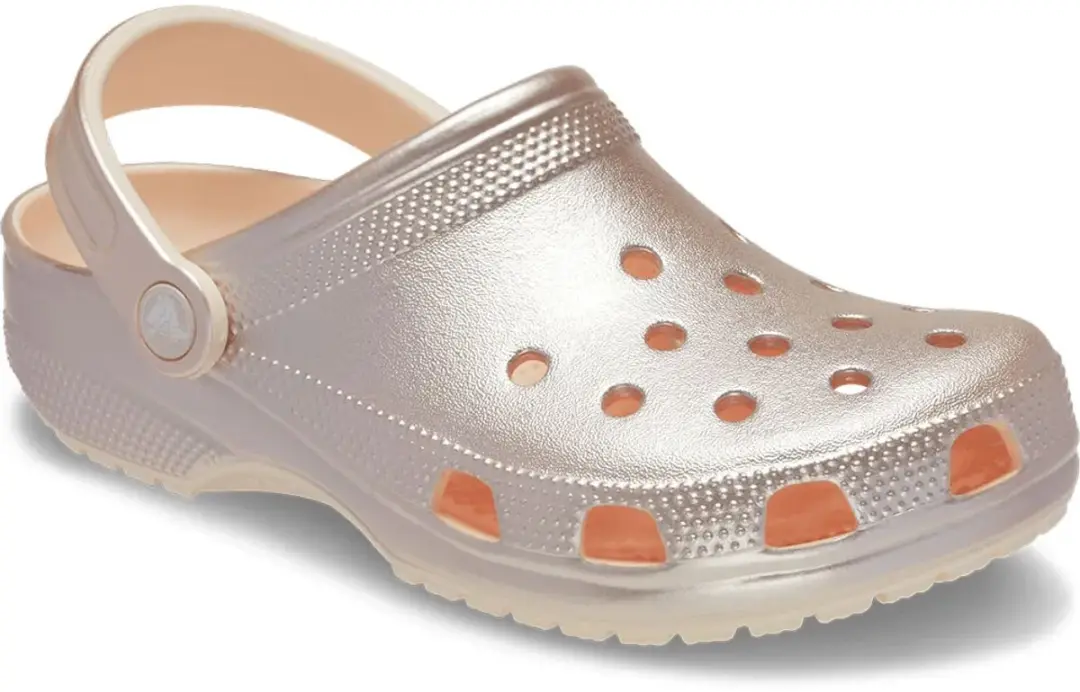 Crocs Classic Tinted Metallic Klompen - Peach Ice - EU 37/38 - afbeelding 2 van 6