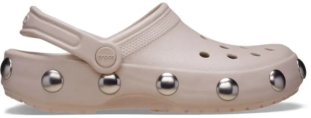 Crocs Classic Big Studded Klompen Beige EU 39-40