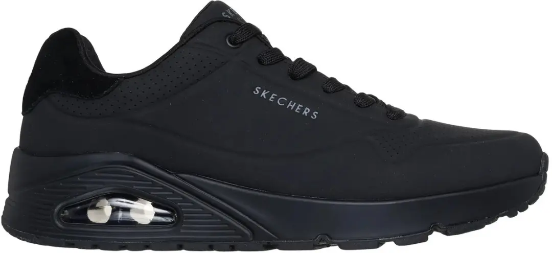 Skechers Uno Heren Sneakers 183004 - Zwart