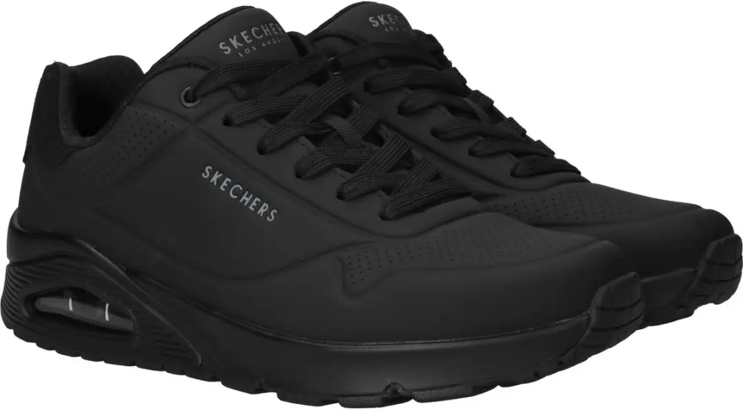 Skechers Uno Heren Sneakers 183004 - Zwart