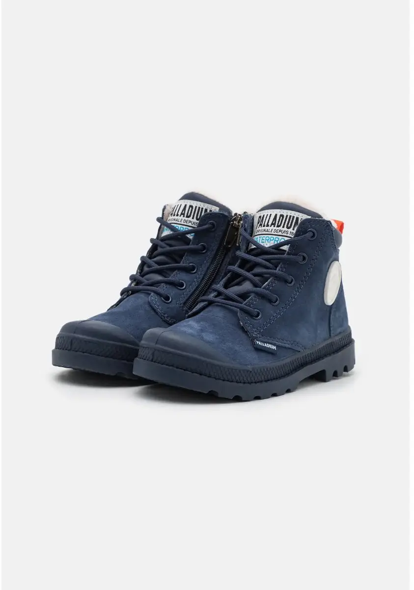 Palladium Pampa Hi Cuff Wp Oz Kinderlaarzen - Blauw - 28 - afbeelding 3 van 6