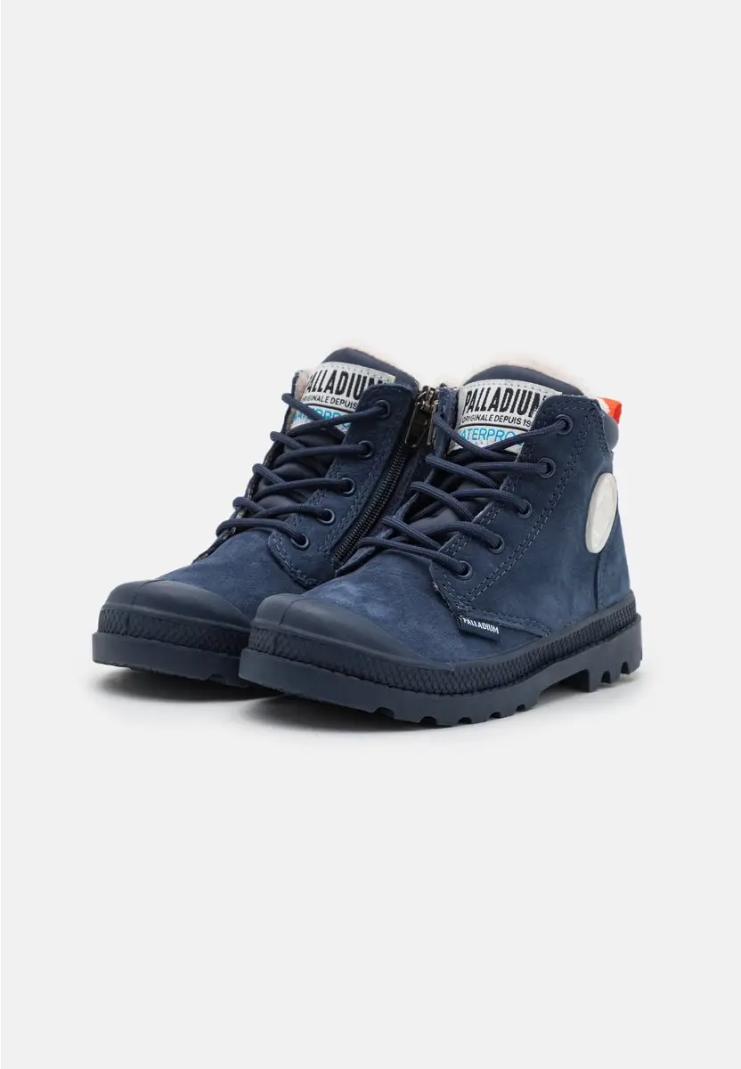 Palladium Pampa Hi Cuff Wp Oz Kinderlaarzen - Blauw - 28 - afbeelding 2 van 6