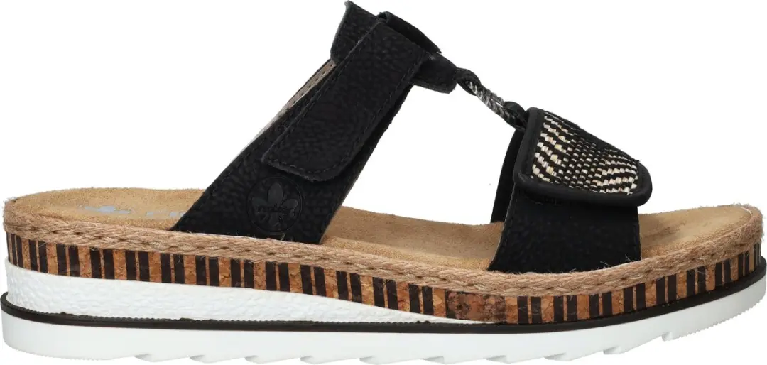 Rieker 251503 Badslipper - Zwart - Maat 42 - afbeelding 2 van 6