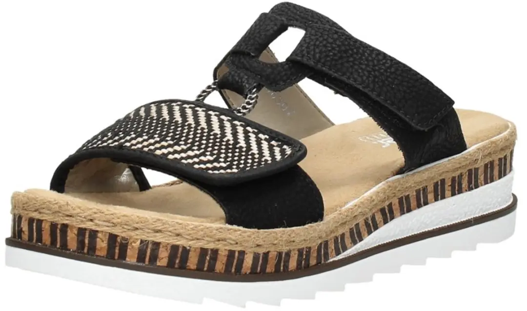 Rieker 251503 Badslipper - Zwart - Maat 42 - afbeelding 4 van 6
