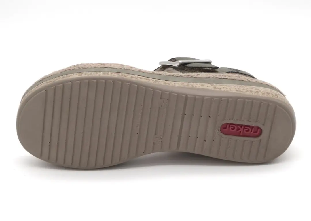 Rieker 211229 Sandalen - Groen - Maat 37 - afbeelding 3 van 6