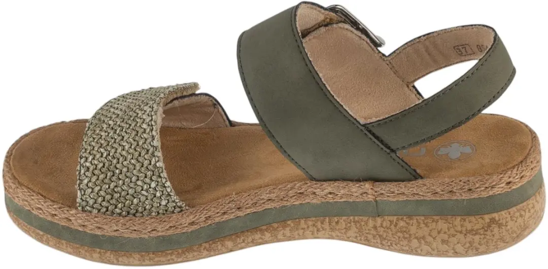 Rieker 211229 Sandalen - Groen - Maat 37 - afbeelding 6 van 6