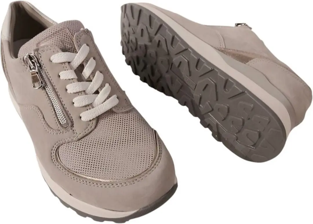Waldlaufer OrthoTritt Sneaker 364H15 405 070 Stein Grijs Wijdte H - afbeelding 4 van 6