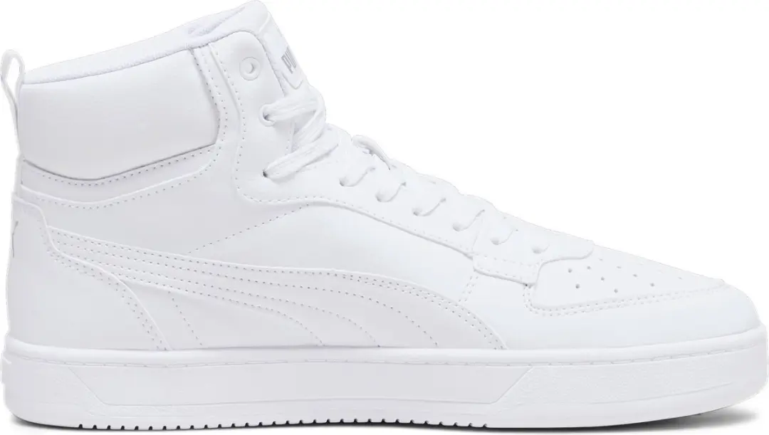 PUMA Caven 2.0 Mid Unisex Sneakers - 44.5 - Wit/Zilver - afbeelding 6 van 6