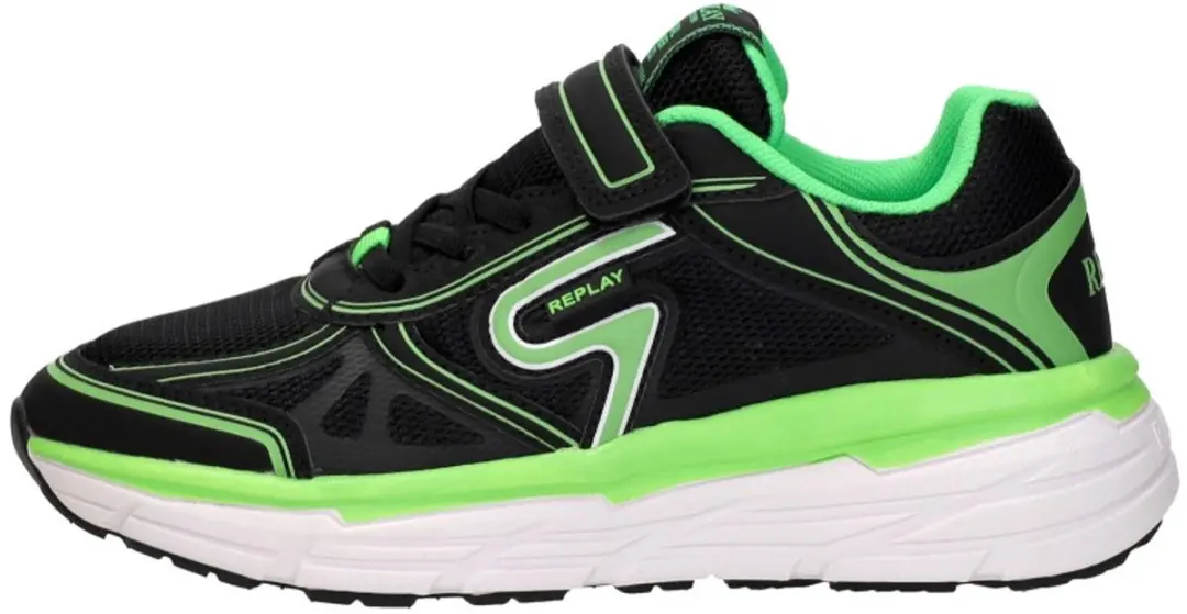 Replay Christal Sneakers - Jongens - Zwart - Maat:30 - afbeelding 2 van 6