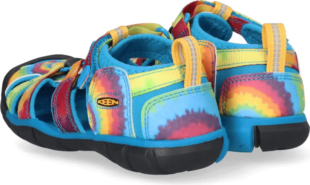 Keen Seacamp II CNX Sandalen - Maat 37 - Vivid Blue/Tie Dye - afbeelding 5 van 6
