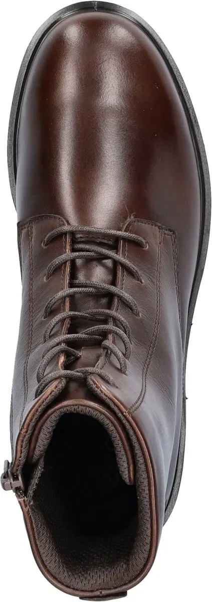 ECCO Metropole Vienna Dames Veterboot - Bruin - Maat 39
